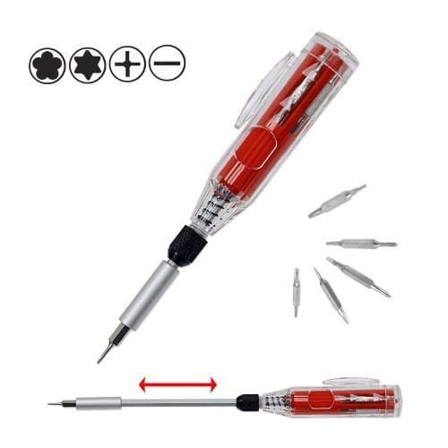 12-in-1 Precision Screwdriver fits iPhone, Smartphone, Cellphone, Laptop Repair- Extendable