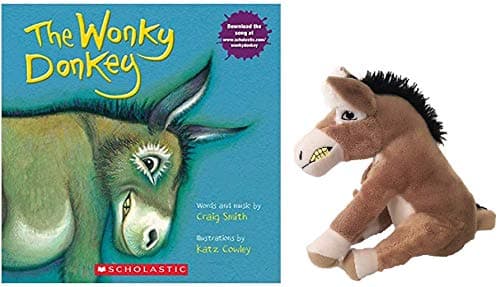 Wonky Donkey Plush 7" (sml) Book Set