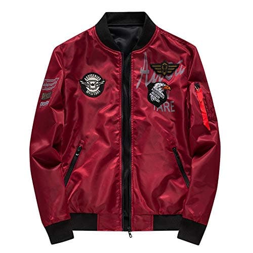 Sweatshirt Double-faced Jacket Air Force One AM-1 Flight Jacket Red-M