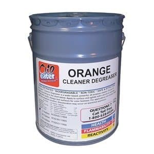Cleaner Degreaser, Orange Scent, 5 Gal
