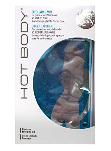 Hot Body Exfoliating Mitt, 1 Disposable Mitt