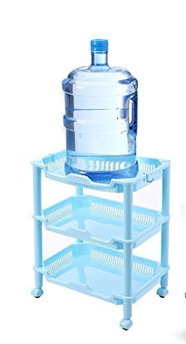 Glive's 3 Layer Kitchen Rack Stand Fruits Vegetable Rack Storage Household Office Rack Storage Stand