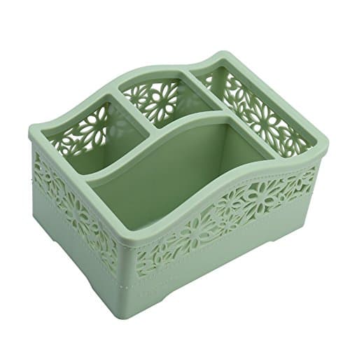 Storage Container Decorative Organize Basket For Living Room Office Kitchen Bathroom Sundries Organizer Storage Case Chests (Green)