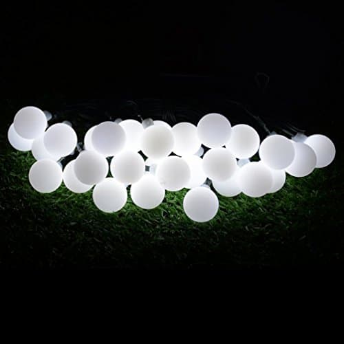100 LED String Lights, 39 FT Globe Starry String Lights for Outdoor, Gardens, Home, Christmas Party, USB Powered (Cool White)