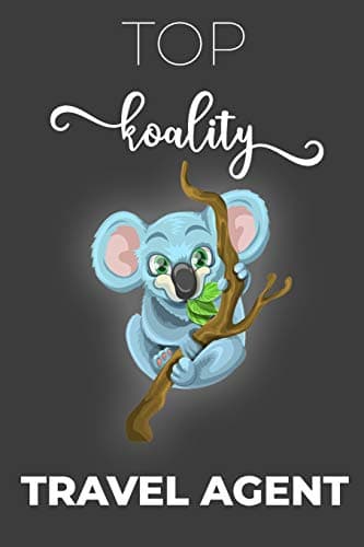 Top Koality Travel agent: Blank Lined Journal, Funny Writing Notebook, Journal For Work, Daily Diary, Travel agent Planner Paperback – 13 Jun. 2019