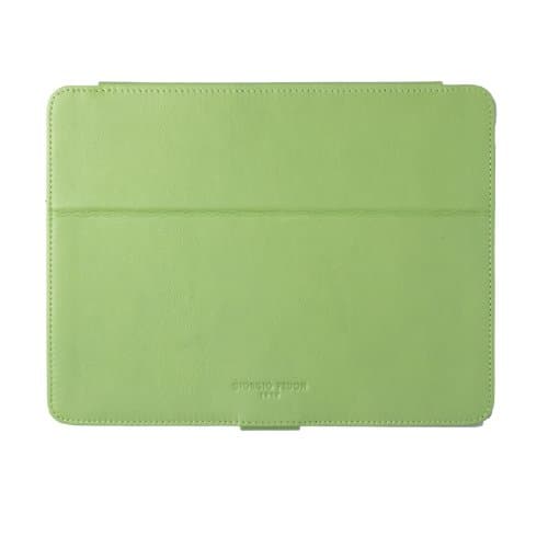 Fedon Smart Nappa Leather Case for Apple iPad Air with Multi-Stand Green