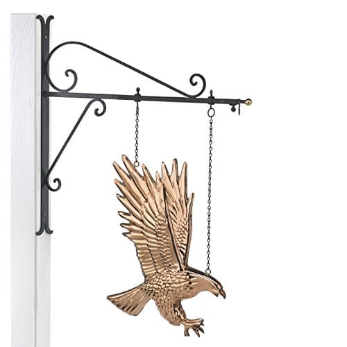 Good Directions Eagle Copper Hanging Wall Sculpture - American Home Décor