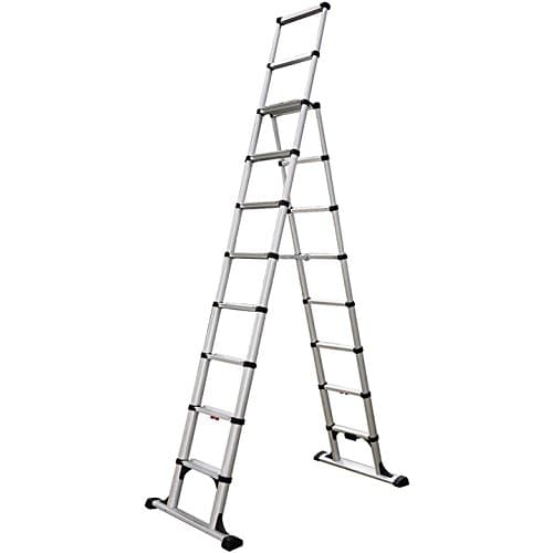 Telesteps 14' Climbing Height Combination Ladder 375lb. Max. Load