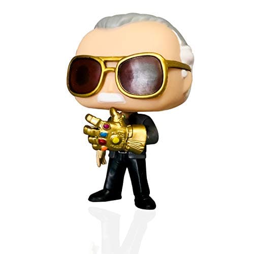 QI POP Avengers: Endgame Father Stan Lee & Quake #01 Action Figure Collection Toys for Children