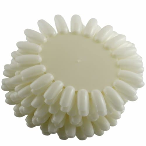 Chinadiscountstore Acrylic False Tips Practice Display Round Wheel Board DIY Nail Art Tool Nature Color
