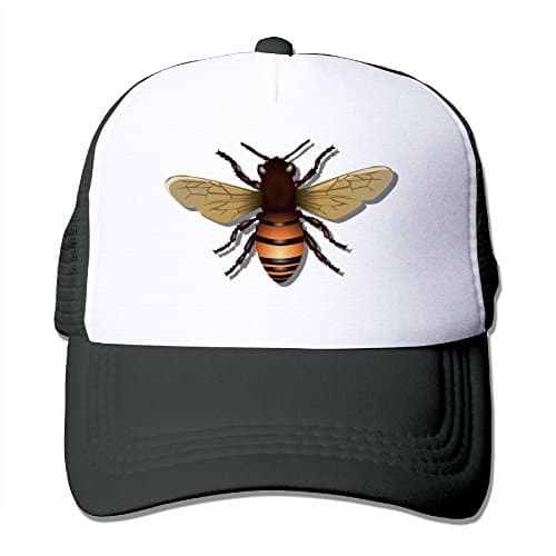 Bee Animal Unisex Adjustable Mesh Baseball Cap Dad Trucker Hat