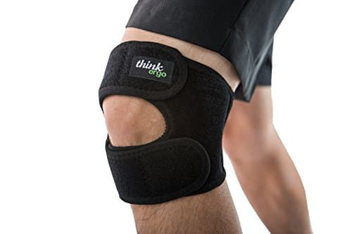 Think Ergo Knee Brace Support - For Running, Arthritis, Meniscus Tear, Patellar Tendon, ACL, Jumper's Knee