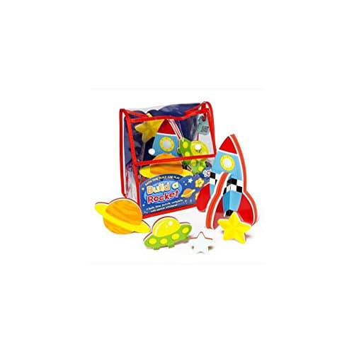 Meadow Kids Build A Rocket Bath Toy