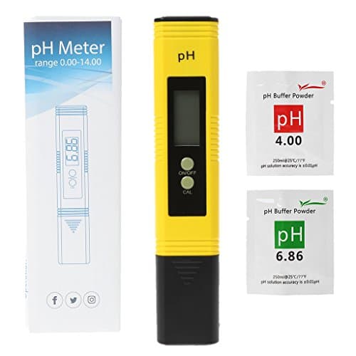 Loair Auto Calibration Digital Pocket Pen Type PH Meter Multimeter Tester Hydro - for Household Drinking Water, Swimming Pools, pH Measurement for 0-14.0 pH, ± 0.1 Accuracy, 0.1 Resolution