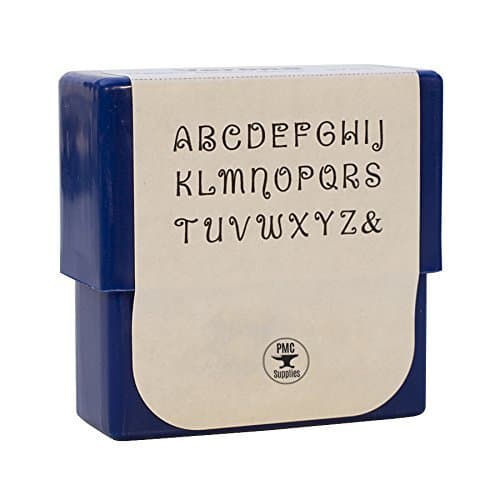 Verona Alphabet Stamp Set - 2 mm Upper Case Metal Marking Stamping Jewelry Tool