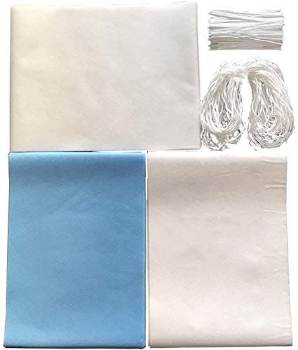 50 PCS Waterproof Non-Woven Fabric kit, Soft and Breathable Homemade meltblown Non-Woven Fabric, Handmade 3-Layer Fabric for DIY Masks