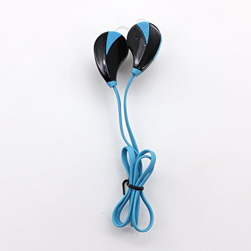 Bluetooth Headphone Winsbotech Bluetooth 4.0 Wireless Stereo Headset Sport Running Gym Exercise Earphone with Built-in Microphone for Android IOS Smart Phones/Devices (blue)