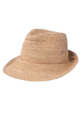Florabella Women's Dylan Lux Metallic Raffia Fedora