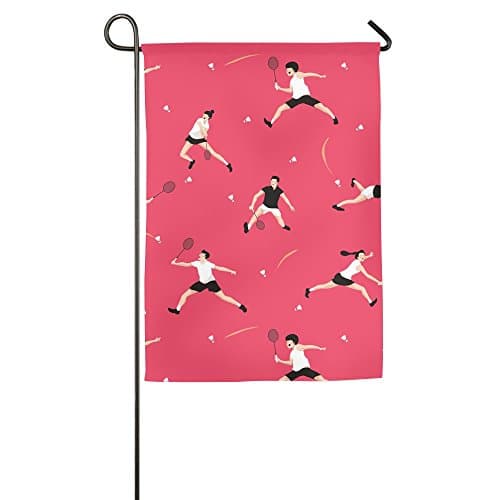 Badminton Mini One Sided Makes A Great Gift Garden Flag Welcoming Flag 12 X 18 18 X 27