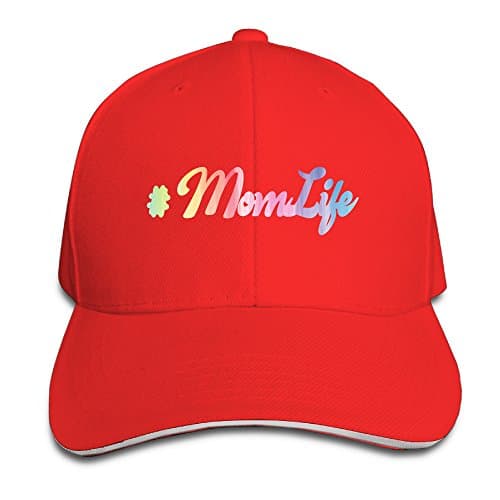 Mom Life Cap One Size Hip Hop Hat Sanpback CapRunning Cap For Adult Mens Womans
