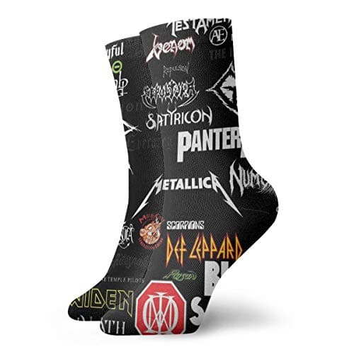 Womens&Men Pan-tera Casual Crew Thin Socks Athletic Sports Funny Socks Tube Dress Socks High Ankle