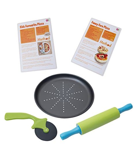 Casdon Little Cook SupRchef Mini Pizza Set, Multicolored