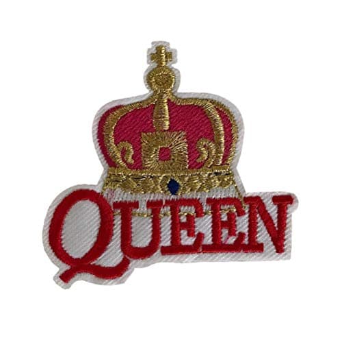 Queen and Crown Novelty Cosplay Iron On Patch
