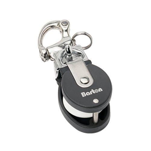 Barton Marine90301 Small Snatch Block with Stainless Snap Shackle