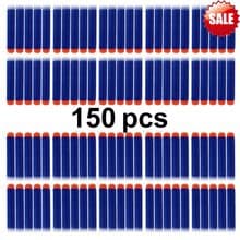 150pcs Nerf N-strike Elite Rampage Retaliator Series Blasters Refill Clip Darts Electric Toy Gun Soft Nerf Bullet