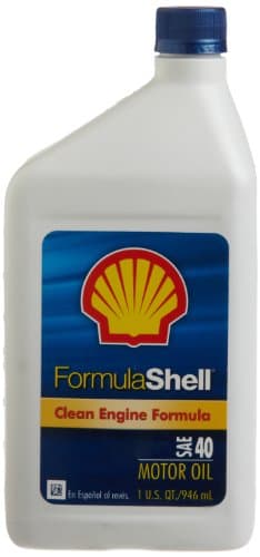 FormulaShell 550024071 SAE 40 Motor Oil - 1 Quart, (Pack of 12)