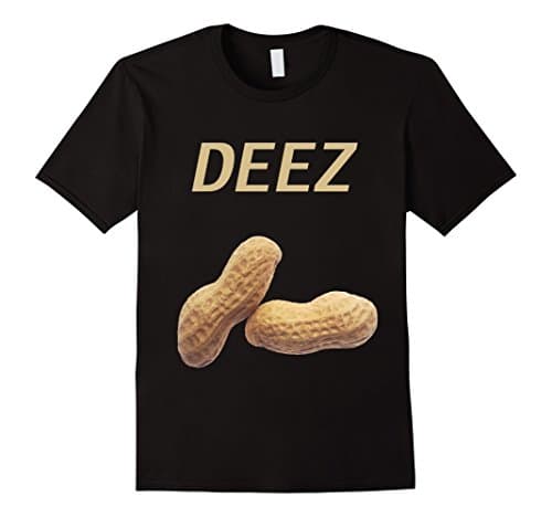 Deez Nuts Shirt - Male Large - Black