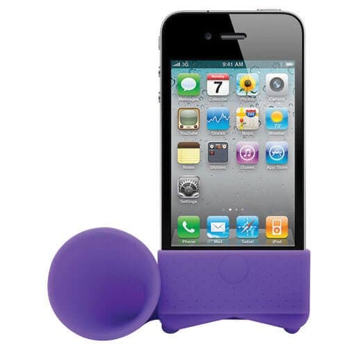 Digital Gadgets DHPHHORNPL iHorn for iPhone (Purple)