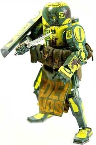ThreeA World War Robot Portable Caesar Collectilbe Figure Deimos II