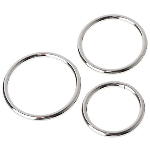 3 PCS Stainless Steel Rings for Men