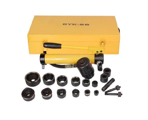 10-Ton Hydraulic Punch Driver Kit Yellow