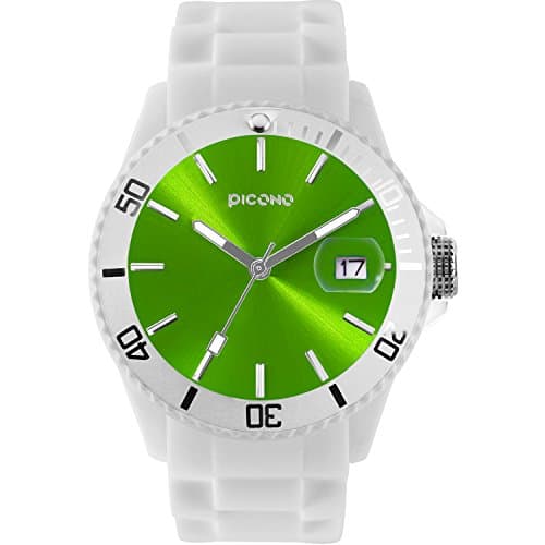 Balloon Water Resistant Analog Quartz Watch - Apple Green