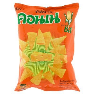 Thai Corne Snack Corn Cheese Flavour 62 Grams