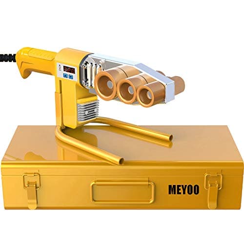 Water Pipe Welder Plastic Pipe Welding Fusion Machine, 20V-800W Ø 20-32mm (3 Tube Fitting)