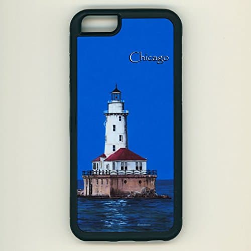 Cell Phone Case-Chicago Harbor Light-Chicago Lighthouse-Cell Phone Cover-phone case-Cases for iPhones 4/4s, 5/5s, 6, 6 plus, 7, 8 & X; Samsung S4, S5, S6, S8