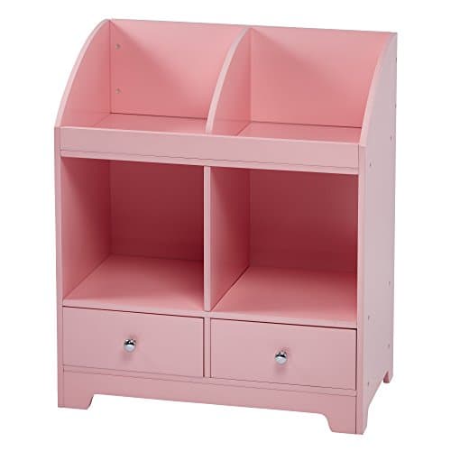 Teamson Kids Windsor Wooden Storage Cubby Pink