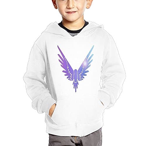 Homegil Logan Paul Maverick Logo Kid's Pullover Graphic Hooded Sweatshirt With 2 Pockets