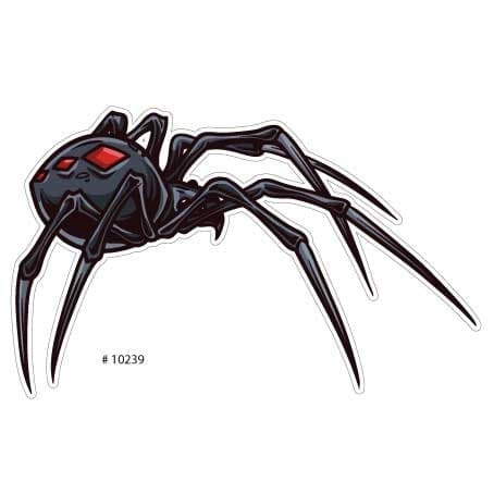 # 10239 Spider Sticker Decal for Car Bumper, Motorcycles, Windows, Laptops, Walls and More (3")