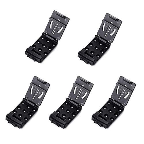 PIE521 Pie Tactical Universal Utility EDC Belt Clip Nylon Belt Clip Large with Hardware Outdoor Loops Belt Attachment for Holsters or Mag Pouches Sheath Holster Camping DIY Outdoor Tool Clip