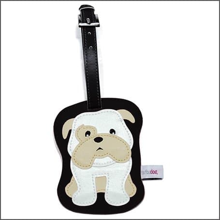 Bulldog Terrier Luggage Tag