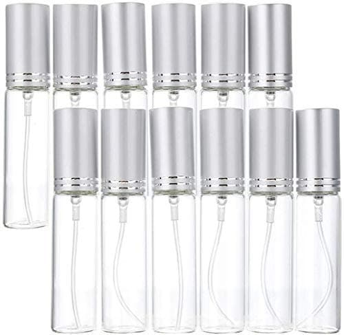 FOR ANTI-VIRUS 10 pcs Portable Refillable Glass Makeup Clear Empty Sprayer Bottles Cosmetic Atomizers Spray Bottle Portable disinfectant spray spray bottle