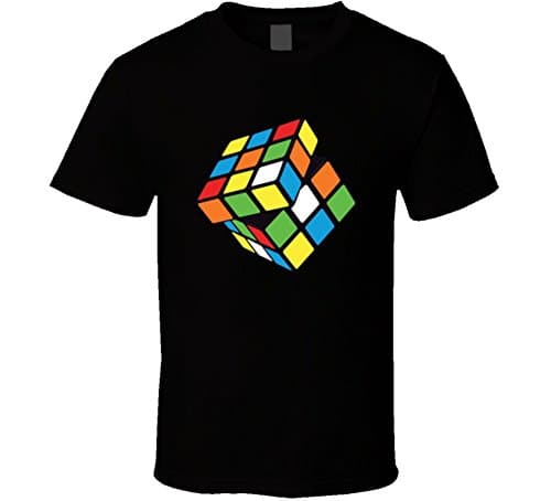 Spinning Rubix Cube | That Merch Store T Shirt MY Black