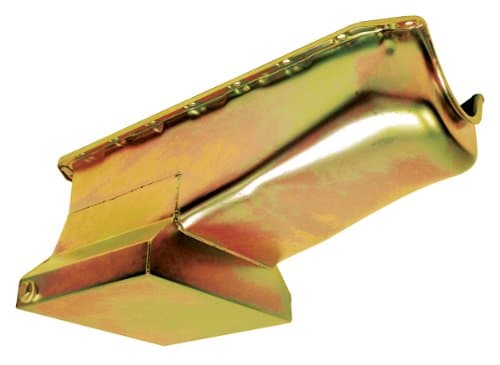 1958-79 Compatible/Replacement for Chevy Small Block Drag Racing Oil Pan - Zinc