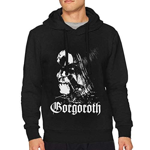 VicRomanko Mens Gorgoroth Sweater\r\n Classic Drawstring Sweater