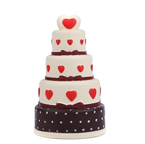 Squishy 5 Layer Cake | Slow Rising &amp; Chocolate Scented |ADHD-Stress-Anxiety Party Toy For Babies, Kids, Children Adults- Boy and Girl | 2 months-99 Years | Gift Wrapping Available
