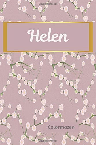 Helen: Personalised Cherry Blossom Notebook (Small) Paperback – June 28, 2019